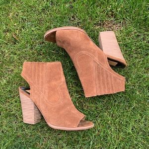Dolce Vita Open Toe Booties